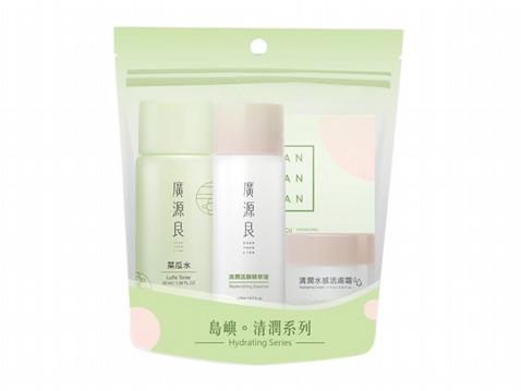 廣源良~清潤活顏保養組(菜瓜水30ml+精華液20ml+活膚霜10ml) 廣源良~清潤活顏保養組(菜瓜水30ml+精華液20ml+活膚霜10ml)