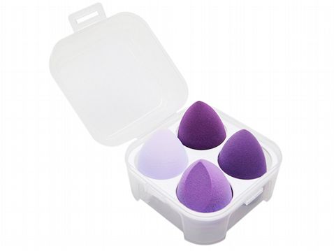 雞蛋盒水滴型美妝蛋(4入套組) 款式可選 粉撲 樣式隨機出貨 雞蛋盒水滴型美妝蛋(4入套組) 款式可選 粉撲 樣式隨機出貨