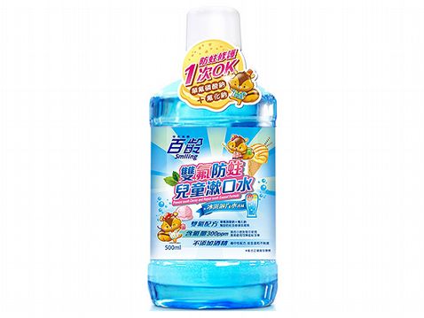 百齡~雙氟防蛀兒童漱口水(500ml) 款式可選 百齡~雙氟防蛀兒童漱口水(500ml) 款式可選