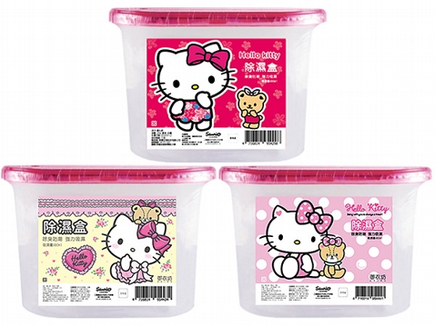 Hello Kitty~除濕盒(480ml) 款式可選 三麗鷗授權 Hello Kitty~除濕盒(480ml) 款式可選 三麗鷗授權