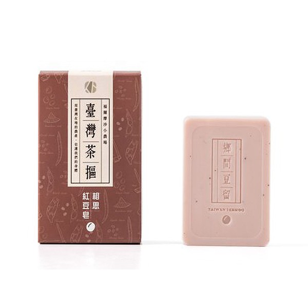 臺灣茶摳~紅豆皂(100g)  肥皂／香皂