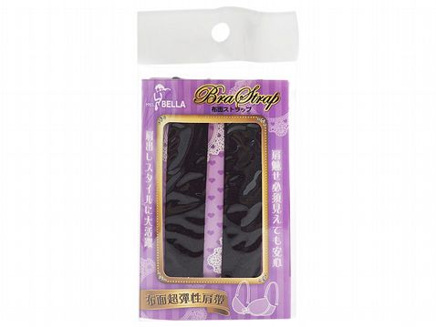 MISS.BELLA 蜜絲貝拉~布面超彈性肩帶(黑)1對入 MISS.BELLA 蜜絲貝拉~布面超彈性肩帶(黑)1對入