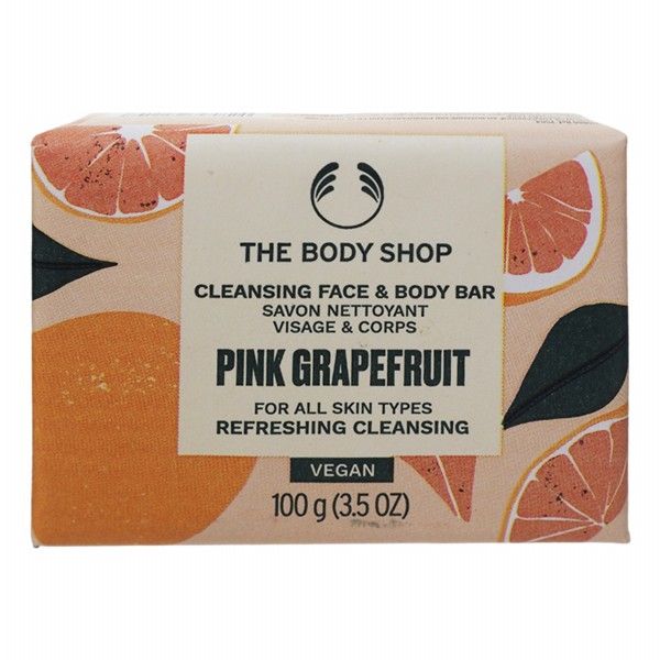 優惠款 THE-BODY-SHOP~粉紅葡萄柚保濕臉部&身體潔膚皂100g NG品 優惠款 THE-BODY-SHOP~粉紅葡萄柚保濕臉部&身體潔膚皂100g NG品