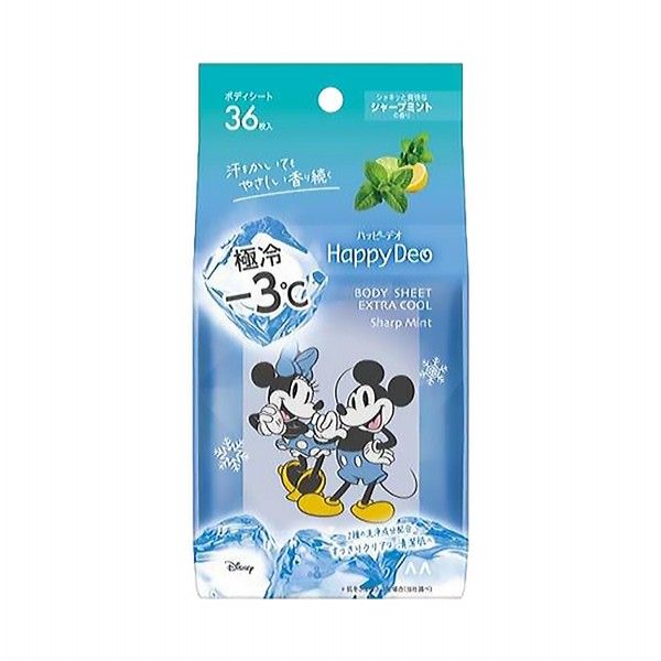優惠款 日本Happy_Deo_Body_Sheet身體濕紙巾36入-涼感薄荷香 NG品 優惠款 日本Happy_Deo_Body_Sheet身體濕紙巾36入-涼感薄荷香 NG品