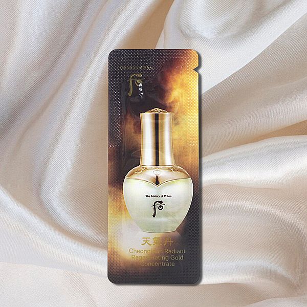 韓國 whoo后~天氣丹華炫黃金安瓶(1ml) 韓國 whoo后~天氣丹華炫黃金安瓶(1ml)