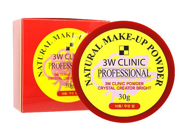 韓國 3W CLINIC~魔力蜜粉(30g) 閃光透明/淺膚/自然膚 3款可選 韓國 3W CLINIC~魔力蜜粉(30g) 閃光透明/淺膚/自然膚 3款可選