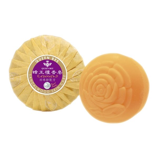 蜂王~珍珠檀香皂(100g) 蜂王~珍珠檀香皂(100g)