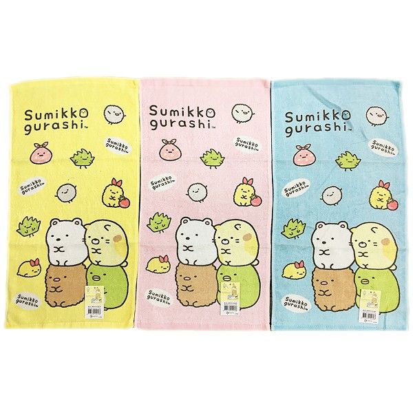 角落小夥伴印花童巾(28x53cm)1入  顏色隨機出貨 角落小夥伴印花童巾(28x53cm)1入  顏色隨機出貨