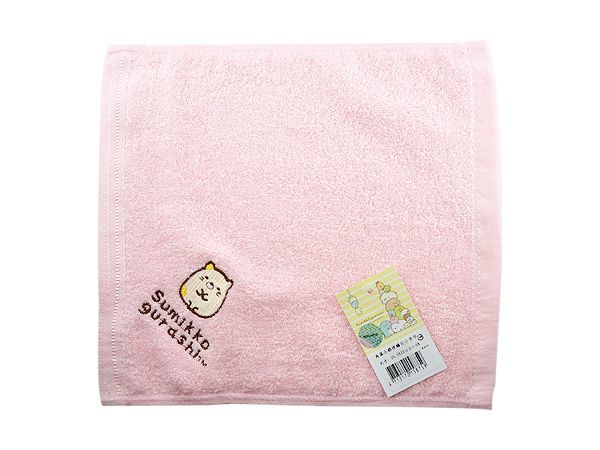 角落小夥伴繡花小方巾(25.5x23cm)1入  顏色隨機出貨 角落小夥伴繡花小方巾(25.5x23cm)1入  顏色隨機出貨