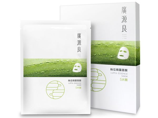 廣源良~絲瓜精露面膜(5片入) 廣源良~絲瓜精露面膜(5片入)