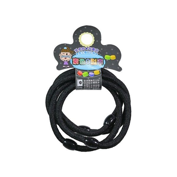 Dadaisun~素色O束塑扣(#214全黑)4入 Dadaisun~素色O束塑扣(#214全黑)4入