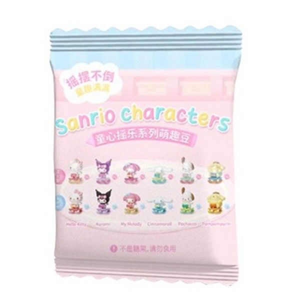 優惠款 三麗鷗童心搖樂系列萌趣豆(不挑款/隨機出貨) NG品 優惠款 三麗鷗童心搖樂系列萌趣豆(不挑款/隨機出貨) NG品