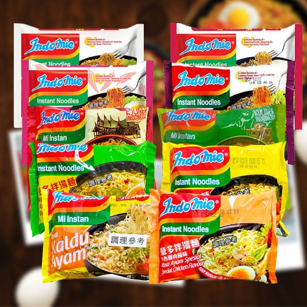 Indomie營多~印尼炒麵(75g/85g/80g)  款式可選 Indomie營多~印尼炒麵(75g/85g/80g)  款式可選