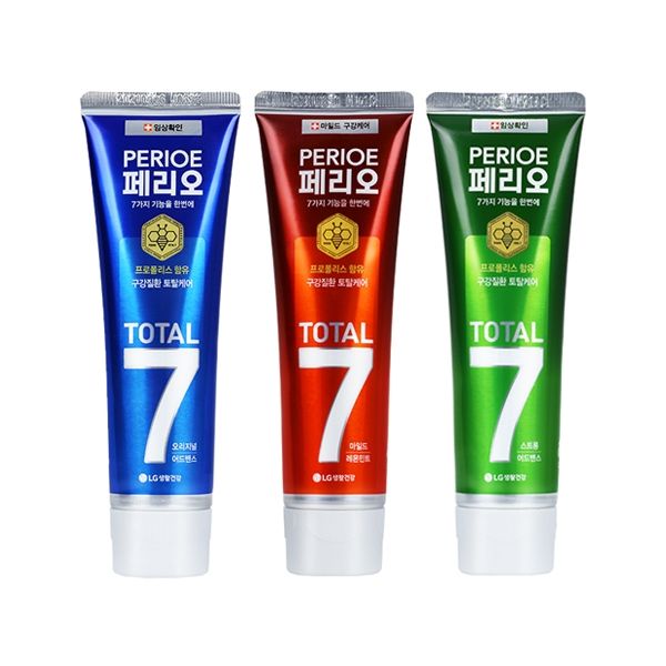 韓國 LG~Perioe倍麗兒 7效蜂膠牙膏(120g) 款式可選 韓國 LG~Perioe倍麗兒 7效蜂膠牙膏(120g) 款式可選