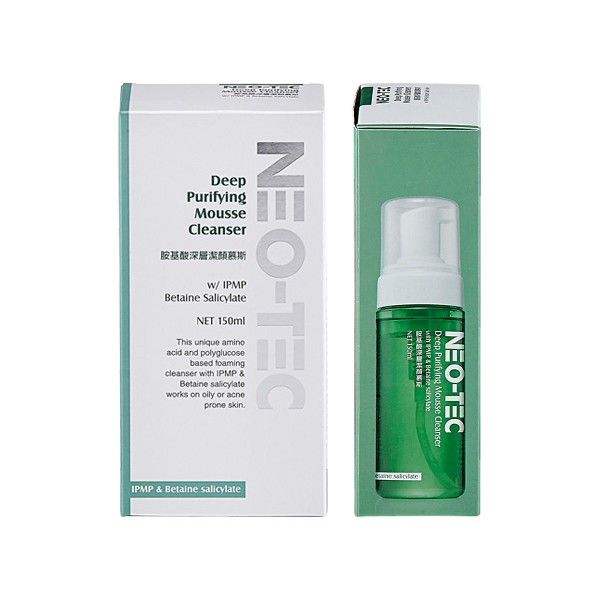 NEO-TEC妮傲絲翠~胺基酸深層潔顏慕斯(150ml)不緊繃 NEO-TEC妮傲絲翠~胺基酸深層潔顏慕斯(150ml)不緊繃