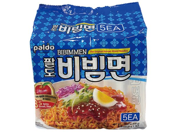 韓國 八道Paldo 韓國乾拌麵(130gx5包) 韓國 八道Paldo 韓國乾拌麵(130gx5包)