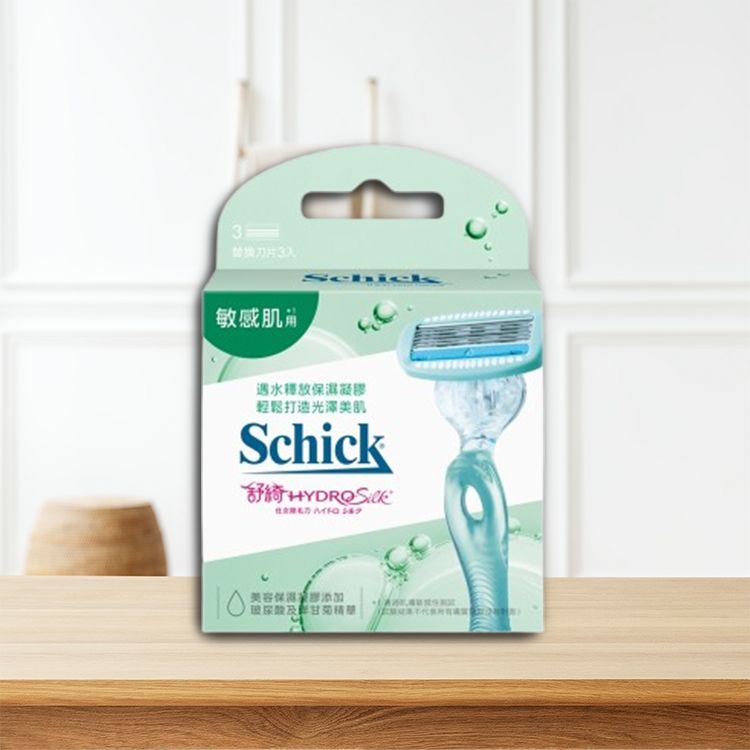 Schick 舒適~舒綺仕女除毛刀片(敏感肌用)3入 Schick 舒適~舒綺仕女除毛刀片(敏感肌用)3入