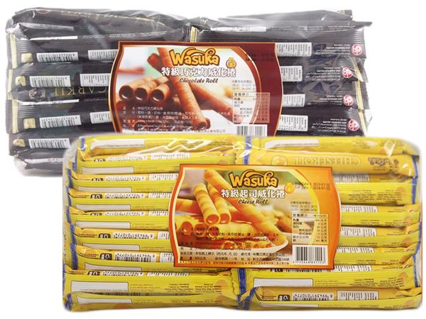 印尼 wasuka~特級威化捲心酥(600g) 款式可選 印尼 wasuka~特級威化捲心酥(600g) 款式可選