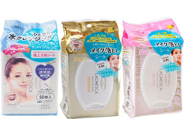 KOSE 高絲~LACHESCA毛孔潔淨卸妝棉(1包入) 3款可選 KOSE 高絲~LACHESCA毛孔潔淨卸妝棉(1包入) 3款可選
