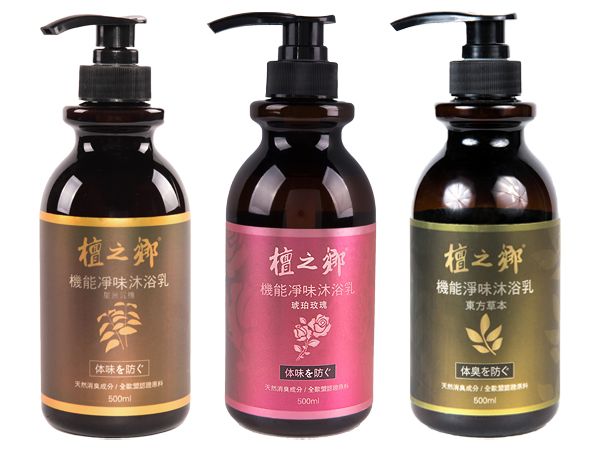 檀之鄉~機能淨味沐浴凝露(500g) 3款可選 檀之鄉~機能淨味沐浴凝露(500g) 3款可選