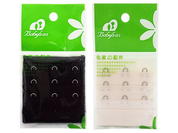 內衣加寬隨意勾(三排三勾)1入 顏色可選  延長背扣 內衣加寬隨意勾(三排三勾)1入 顏色可選  延長背扣