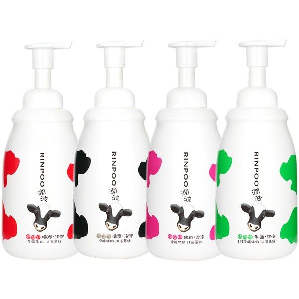 Rinpoo潤波~牛奶沐浴慕絲(700ml) 多款可選 Rinpoo潤波~牛奶沐浴慕絲(700ml) 多款可選
