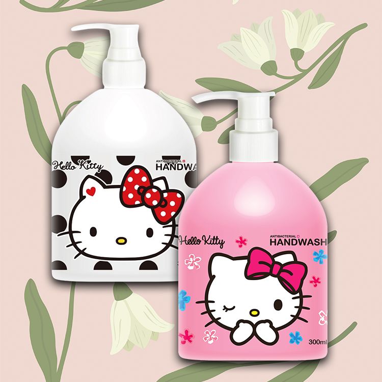 Hello Kitty~洗手乳(300ml) 白麝香/小蒼蘭 款式可選 三麗鷗授權 Hello Kitty~洗手乳(300ml) 白麝香/小蒼蘭 款式可選 三麗鷗授權
