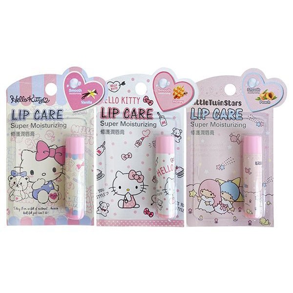 優惠款 SANRIO 三麗鷗~Hello Kitty/雙子星 修護潤唇膏(4.5g) 款式可選 NG品 優惠款 SANRIO 三麗鷗~Hello Kitty/雙子星 修護潤唇膏(4.5g) 款式可選 NG品