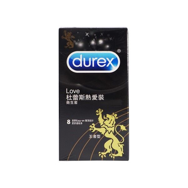 Durex 杜蕾斯~熱愛裝衛生套(王者型)8入 保險套 Durex 杜蕾斯~熱愛裝衛生套(王者型)8入 保險套