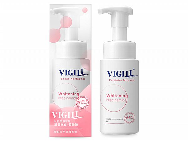 Vigill 婦潔~私密柔淨滋潤嫩白慕絲(加強乳酸)150ml Vigill 婦潔~私密柔淨滋潤嫩白慕絲(加強乳酸)150ml