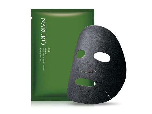 NARUKO~茶樹神奇痘痘黑面膜(8片入) NARUKO~茶樹神奇痘痘黑面膜(8片入)