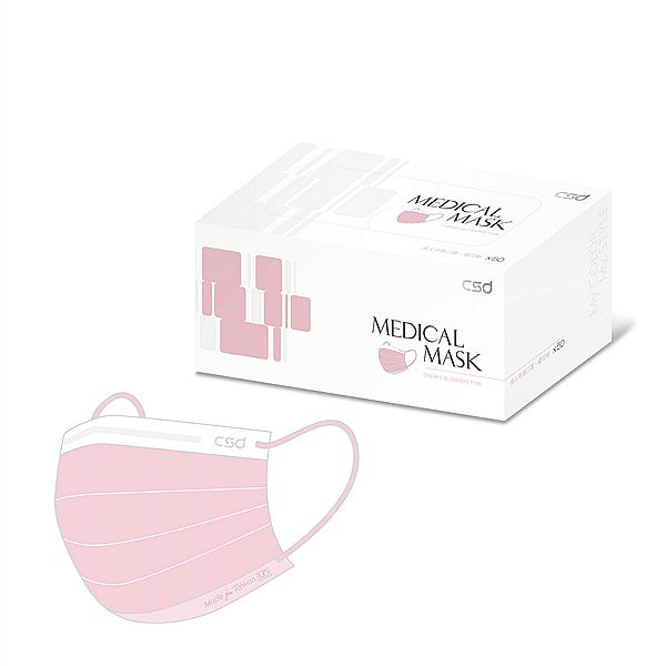 CSD 中衛~素色醫療口罩-櫻花粉(50入/盒) MD雙鋼印 CSD 中衛~素色醫療口罩-櫻花粉(50入/盒) MD雙鋼印