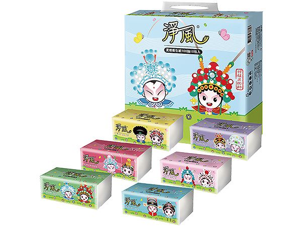 淨風~抽取式衛生紙(馬卡龍版)100抽x10包x8袋 ※限宅配/無貨到付款 淨風~抽取式衛生紙(馬卡龍版)100抽x10包x8袋 ※限宅配/無貨到付款