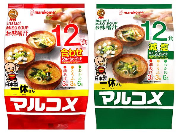Marukome 料亭之味~元氣味噌湯(1袋入) 原味/輕食 款式可選 Marukome 料亭之味~元氣味噌湯(1袋入) 原味/輕食 款式可選