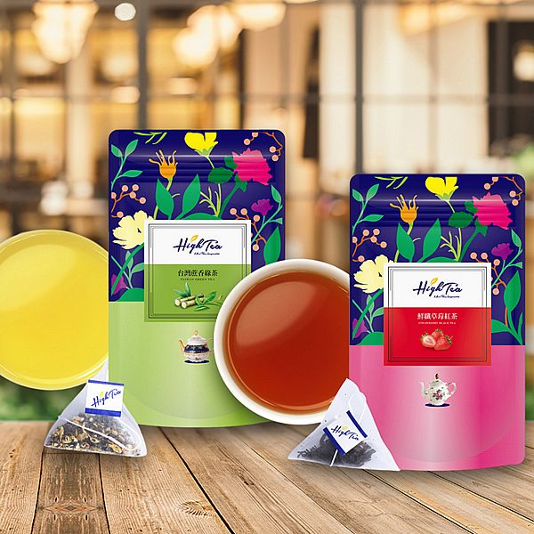 High Tea~台灣蔗香綠茶/鮮纖草莓紅茶(12入) 款式可選 High Tea~台灣蔗香綠茶/鮮纖草莓紅茶(12入) 款式可選