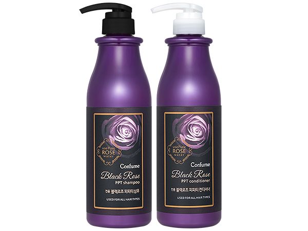 Confume~黑玫瑰修護 洗髮乳(750g)/潤髮乳(750ml) 款式可選 Confume~黑玫瑰修護 洗髮乳(750g)/潤髮乳(750ml) 款式可選