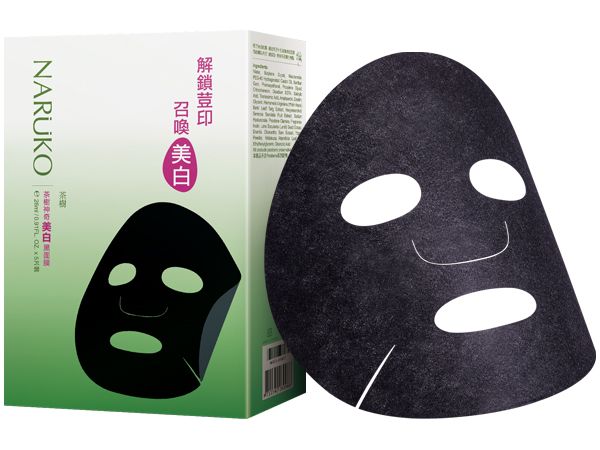 NARUKO~茶樹神奇美白黑面膜(5片入) NARUKO~茶樹神奇美白黑面膜(5片入)