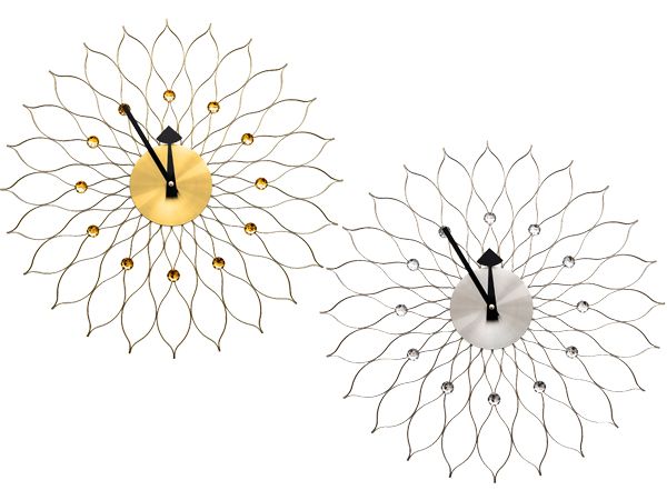 DAYNEEDS 日需百備~萬花水波紋壁掛式時鐘(1入) 金/銀 款式可選 DAYNEEDS 日需百備~萬花水波紋壁掛式時鐘(1入) 金/銀 款式可選