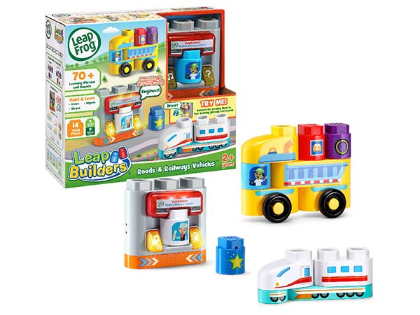 LeapFrog 跳跳蛙~小小建築師-鐵道快車公路組(1組入) ※限宅配/無貨到付款 LeapFrog 跳跳蛙~小小建築師-鐵道快車公路組(1組入) ※限宅配/無貨到付款