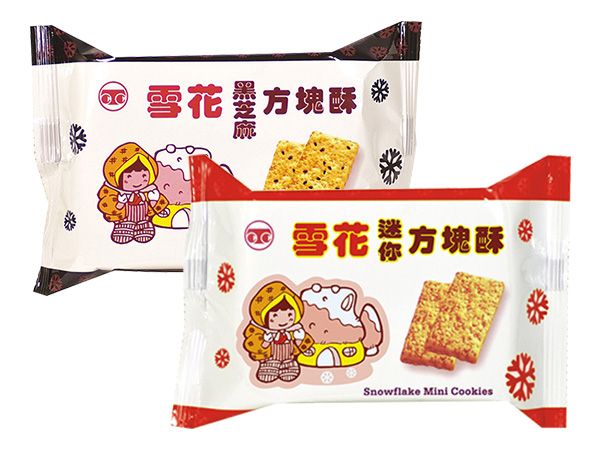 莊家~雪花-迷你方塊酥(50g) 款式可選 莊家~雪花-迷你方塊酥(50g) 款式可選