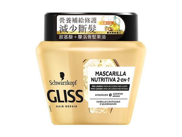 Schwarzkopf 施華蔻~Gliss極致精油修護髮膜(300ml) 施華寇 Schwarzkopf 施華蔻~Gliss極致精油修護髮膜(300ml) 施華寇