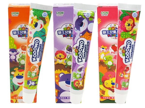 日本 LION 獅王~兒童牙膏(45g) 款式可選 日本 LION 獅王~兒童牙膏(45g) 款式可選