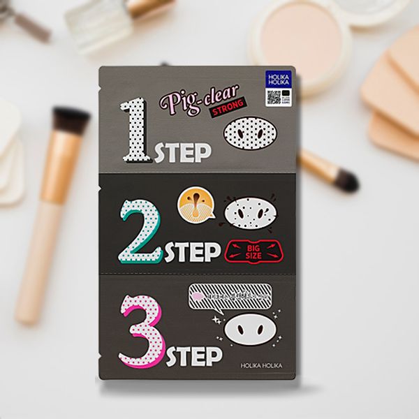 Holika~豬鼻子去黑頭三步驟鼻貼(加強型)  Holika~豬鼻子去黑頭三步驟鼻貼(加強型)