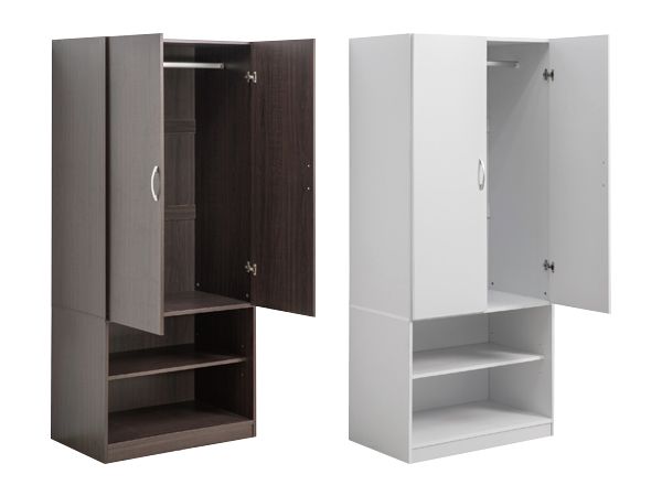 TZUMii~雅緻二門二格衣櫥(1入) 款式可選 TZUMii~雅緻二門二格衣櫥(1入) 款式可選