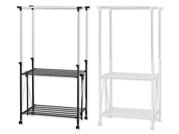 ikloo~收合式雙桿衣架/曬衣架(HG87A)1入 款式可選 ikloo~收合式雙桿衣架/曬衣架(HG87A)1入 款式可選