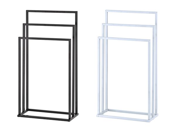 ikloo~無印質感三桿毛巾架/浴巾架(BC121F)1入 款式可選 ikloo~無印質感三桿毛巾架/浴巾架(BC121F)1入 款式可選