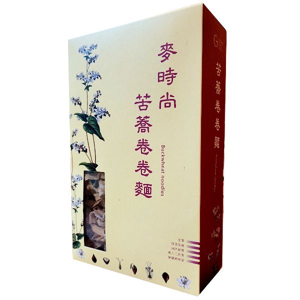 大城鄉蕎麥產銷班(林志騰)-麥時尚苦蕎卷卷麵(320g) 大城鄉蕎麥產銷班(林志騰)-麥時尚苦蕎卷卷麵(320g)