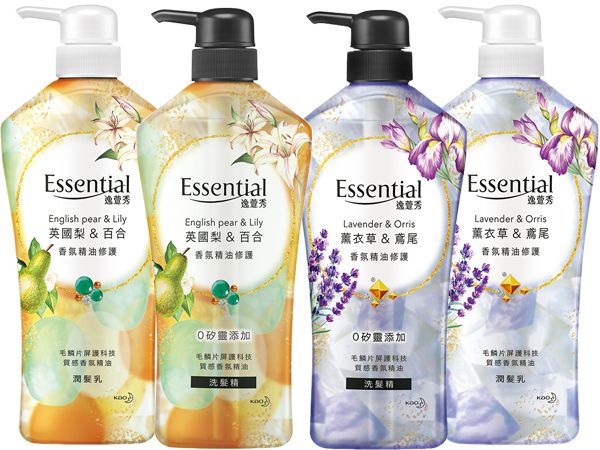 Essential 逸萱秀~香氛精油修護洗髮精/潤髮乳(700ml) 款式可選 Essential 逸萱秀~香氛精油修護洗髮精/潤髮乳(700ml) 款式可選