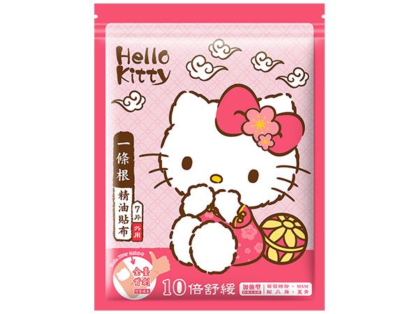 Hello Kitty~一條根精油(7片) Hello Kitty~一條根精油(7片)