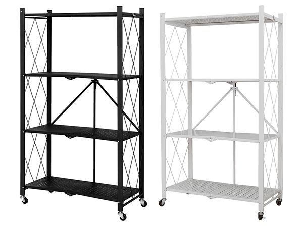 DAYNEEDS 日需百備~四層免安裝折疊角鋼貨架(1入) 款式可選 DAYNEEDS 日需百備~四層免安裝折疊角鋼貨架(1入) 款式可選